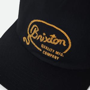BRIXTON KEPS -GALLATIN MP SNAPBACK -BLACK 3 thumbnail