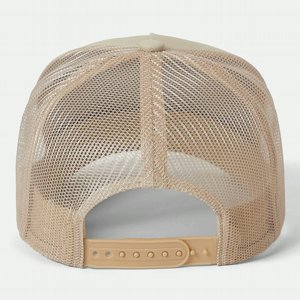 BRIXTON KEPS - GENUINE OLTY C NP MP TRUCKER HAT - SAND/SAND 2 thumbnail