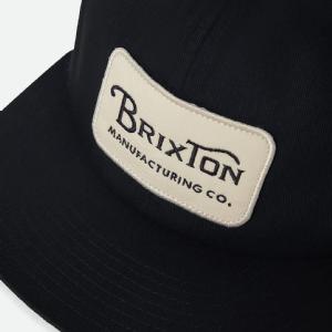 BRIXTON KEPS -GRADE HP SNAPBACK -BLACK/OFFWHITE 2 thumbnail