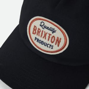 BRIXTON KEPS - HENRY MP TRUCKER HAT BLACK/BLACK 3 thumbnail