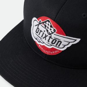 BRIXTON KEPS - HEYWARD SNAPBACK BLACK 3 thumbnail