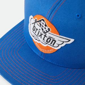 BRIXTON KEPS - HEYWARD SNAPBACK ELETRIC INDIGO 3 thumbnail