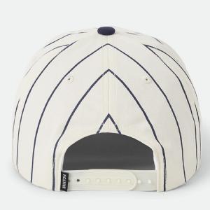 BRIXTON KEPS - HOMERUN SNAPBACK - OFF WHITE/NAVY 2 thumbnail