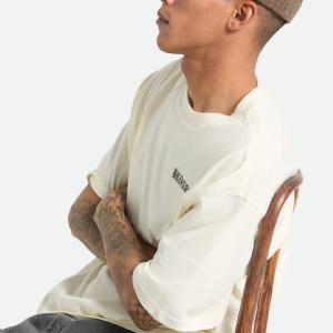 BRIXTON KEPS - HOOLIGAN LW FLAT CAP GREY/BROWN/GOLD 3 thumbnail