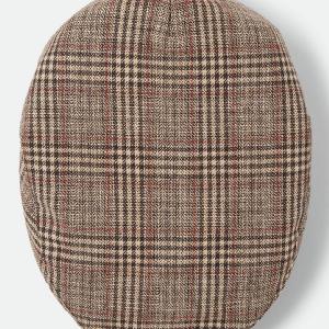 BRIXTON KEPS - HOOLIGAN SNAP CAP Brown/Tan/Red Plaid 3 thumbnail