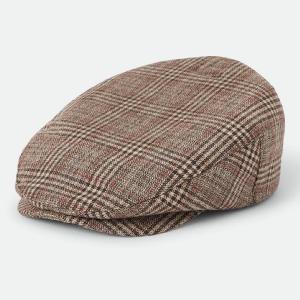 BRIXTON KEPS - HOOLIGAN SNAP CAP Brown/Tan/Red Plaid