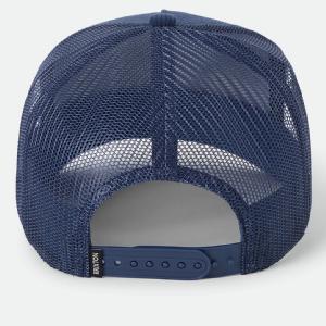 BRIXTON KEPS - HUBAL C MP TRUCKER HAT - DARK NAVY/CORDUROY 2 thumbnail