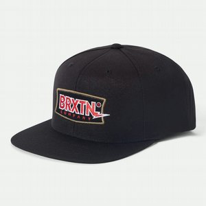 BRIXTON KEPS - LIGHTNIN MP SNAPBACK BLACK