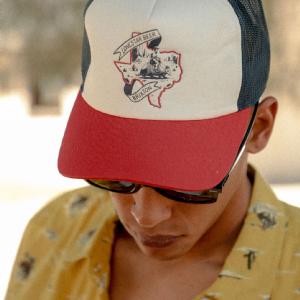 BRIXTON KEPS - LONESTAR X BRIXTON TRUCKER RED/WHITE/BLUE 3 thumbnail