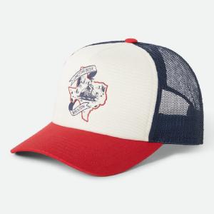 BRIXTON KEPS - LONESTAR X BRIXTON TRUCKER RED/WHITE/BLUE