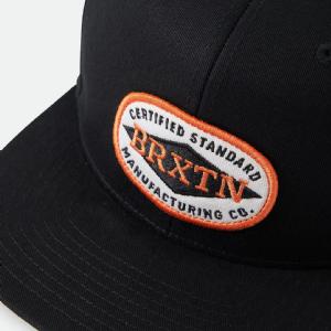 BRIXTON KEPS - MEYERS SNAPBACK - BLACK 3 thumbnail