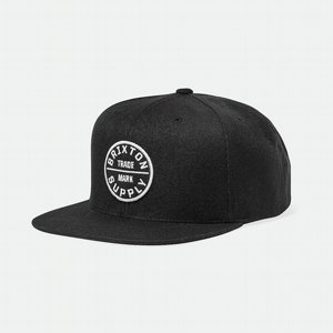 BRIXTON KEPS - OATH III SNAPBACK - BLACK