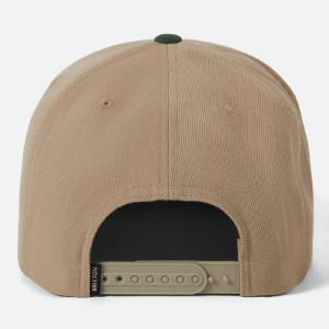 BRIXTON KEPS - OATH III SNAPBACK - kHAKI/BROWN 2 thumbnail