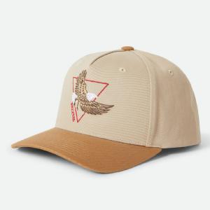 BRIXTON KEPS - OPAL C NP MP SNAPBACK SAND/DARK KHAKI
