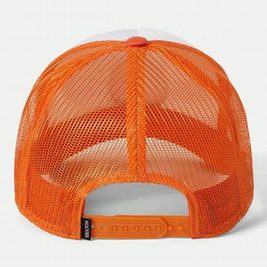 BRIXTON KEPS - OUT AFTER DARK NP HP TRUCKER HAT TANGERINE/OFF WHITE 2 thumbnail