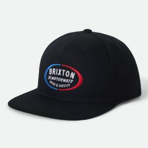 BRIXTON KEPS -RHETT MP SNAPBACK - BLACK