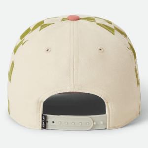 BRIXTON KEPS - SLOW DOWN MP SNAPBACK - Sublime Green Gingham/Whitecap/Italian Clay 2 thumbnail