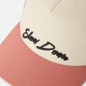 BRIXTON KEPS - SLOW DOWN MP SNAPBACK - Sublime Green Gingham/Whitecap/Italian Clay 3 thumbnail