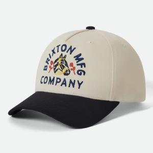 BRIXTON KEPS -THOPHY HORSE C NP SNAPBACK -BLACK/OFFWHITE