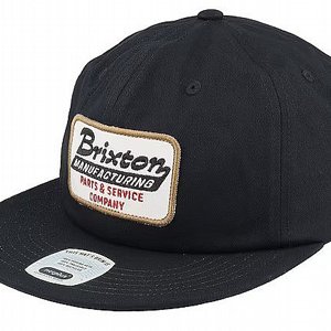 BRIXTON KEPS - TOWNSHIP NP SNAPCAP - BLACK