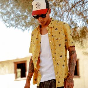 BRIXTON SKJORTA - LONE STAR X BRIXTON S/S WYN TEXAS GOLD 3 thumbnail