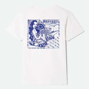 BRIXTON T-SHIRT - CISCO S/S - WHITE