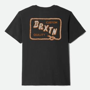 BRIXTON T-SHIRT - EMERY S/S - BLACK