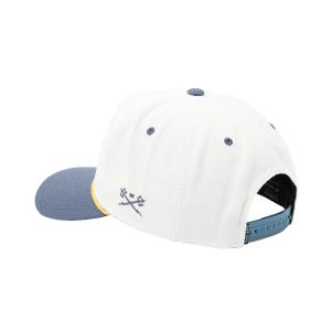 DARK SEAS CAP - CORRAL HAT -OFFWHITE/BLUE