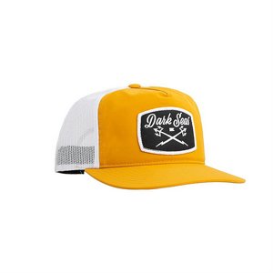 DARK SEAS CAP - DOCKER-HAT GOLD/WHITE