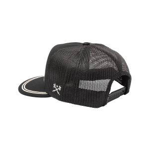 DARK SEAS CAP - NEWPORT- TRUCKER SNAPBACK BLACK 2 thumbnail