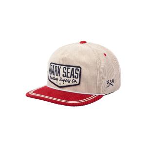 DARK SEAS CAP - SADDLERBACK HAT ANTIQUE/RED