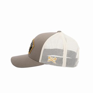 DARK SEAS CAP -SENTINEL HEADWEAR GREY/WHITE 3 thumbnail