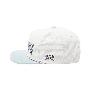 DARK SEAS CAP - SUPPLIER-HAT OFF WHITE/AQUA 3 thumbnail