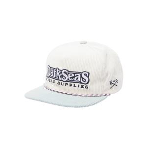 DARK SEAS CAP - SUPPLIER-HAT OFF WHITE/AQUA