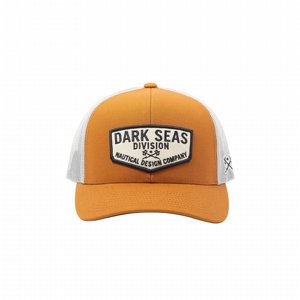 DARK SEAS CAP -TRANSOM-HAT CARAMEL/WHITE 3 thumbnail