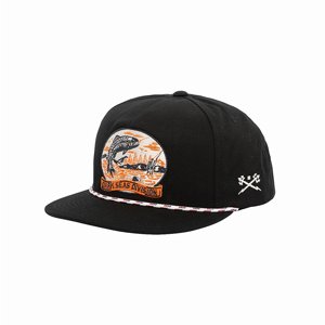 DARK SEAS CAP -WHITLEY HEADWEAR BLACK
