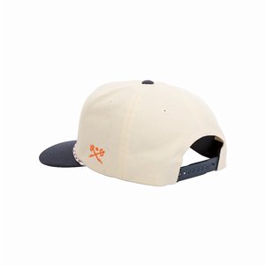 DARK SEAS CAP -WHITLEY HEADWEAR WHITE/NAVY 3 thumbnail