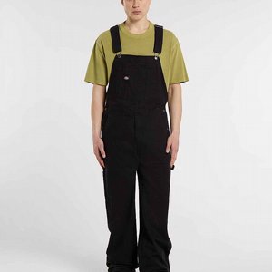 DICKIES BIB - LOOSE CANVAS BIB BLACK