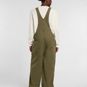 DICKIES BIB - LOOSE CANVAS BIB MILITARY GR 2 thumbnail