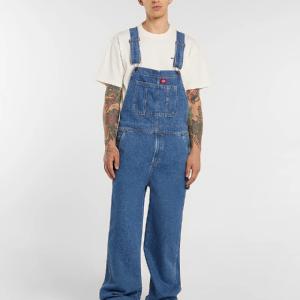 DICKIES BIB - LOOSE DEMIN BIB CLASSIC BLUE