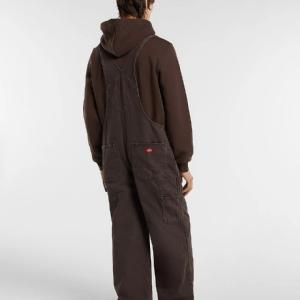 DICKIES BIB - LOOSE DEMIN BIB CLASSIC DARK BROWN 3 thumbnail