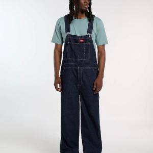 DICKIES BIB - LOOSE DEMIN BIB RINSED