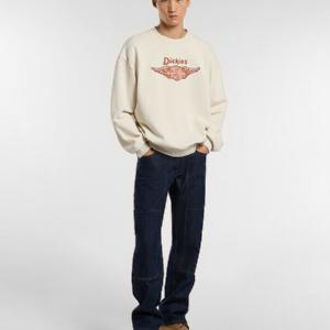 DICKIES CREWNECK - X HARLEY DAVIDSON TOP BONE WHITE 3 thumbnail