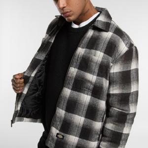 DICKIES FODRAD SKJORTA - FLORENS OVERSIZE SHACKET BLACK 4 thumbnail
