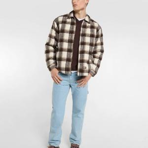 DICKIES FODRAD SKJORTA - FLORENS OVERSIZE SHACKET BRUN 3 thumbnail