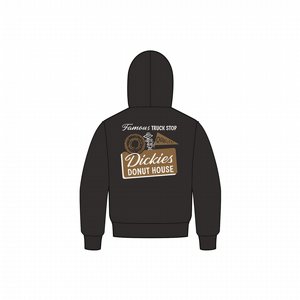DICKIES HOOD - DONUT HOUSE BLACK