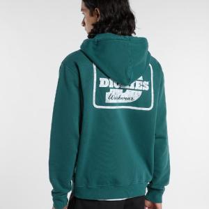 DICKIES HOOD - MINDEN ZIP HOODIE DARK GREEN