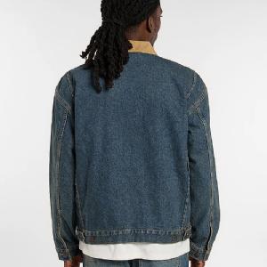 DICKIES JACKA DEMIN PAINTER JACKET KHAKI TINTED BLUE 2 thumbnail