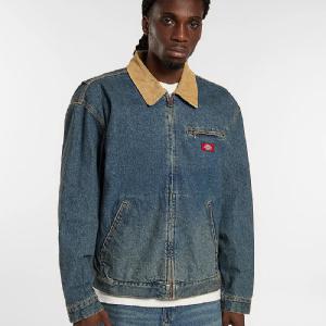 DICKIES JACKA DEMIN PAINTER JACKET KHAKI TINTED BLUE