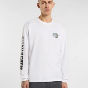 DICKIES L�NG�RMAD TR�JA - NASHPORT LS TEE WHITE 2 thumbnail